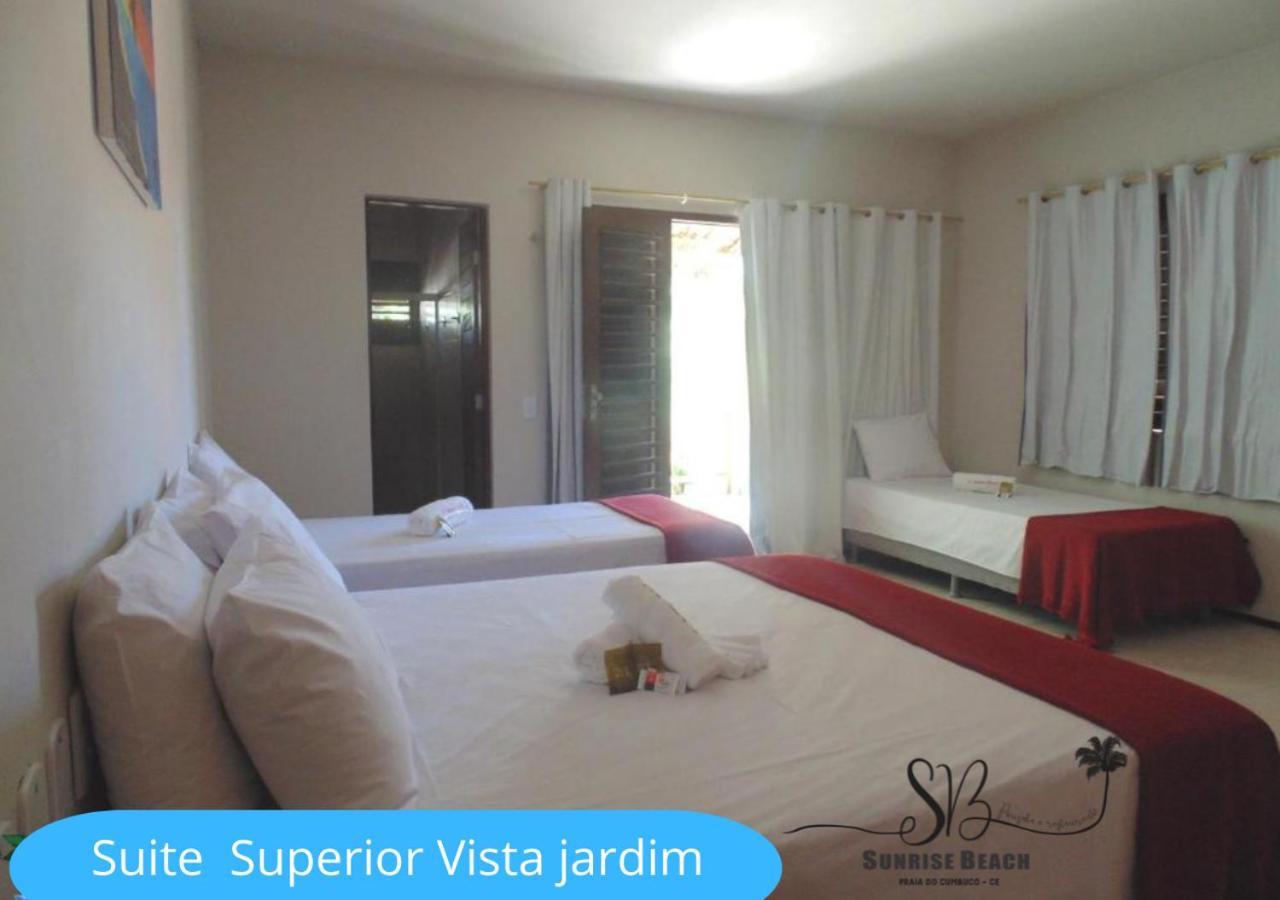 Pousada Sunrise Beach Cumbuco Bagian luar foto